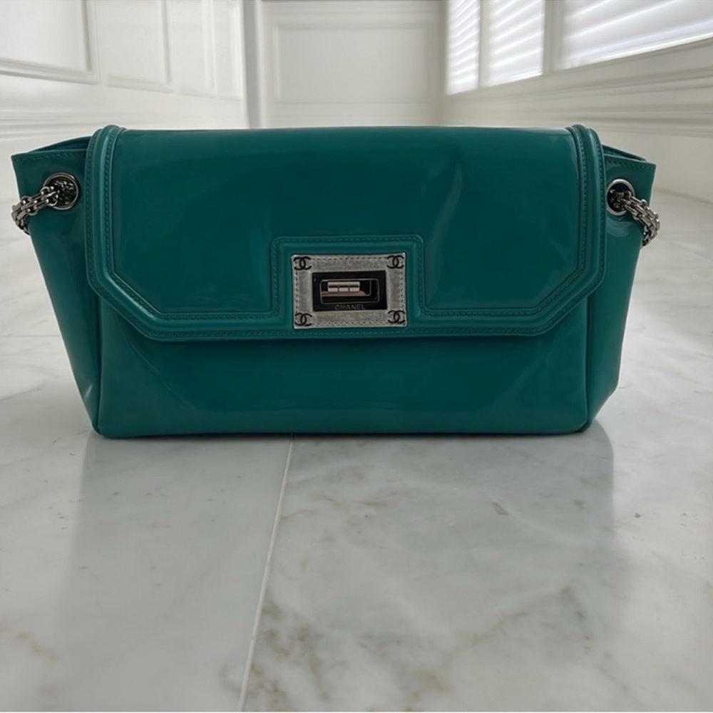 Chanel Patent Leather Shoulder Bag - Picture 10 of 15
